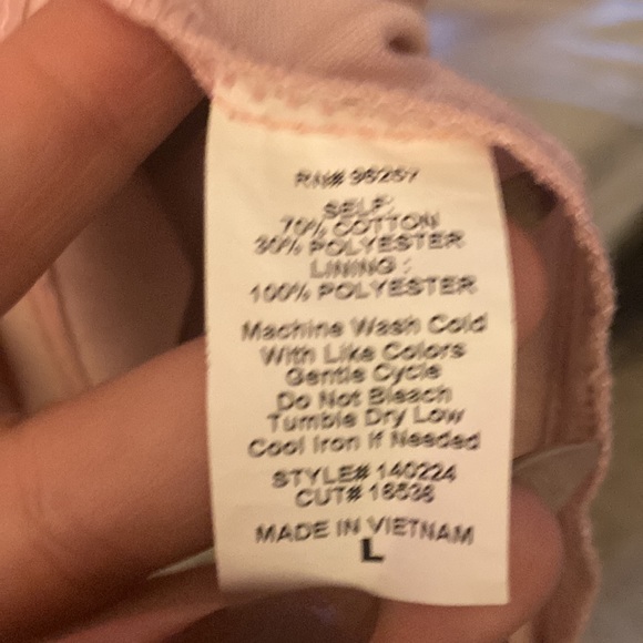 Pink Lace Overlay Dress - Picture 5 of 5